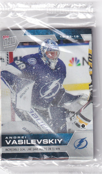 2019-20 TOPPS NOW STICKER PACK 28-36 WEEK 4- TAMPA BAY LIGHTNING
