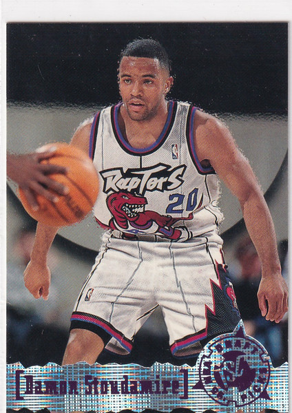1996 TOPPS #327 DAMION STOUDAMIRE- TORONTO RAPTORS