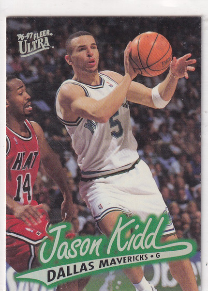 1996 FLEER #25 JASON KIDDS- DALLAS MAVERICKS