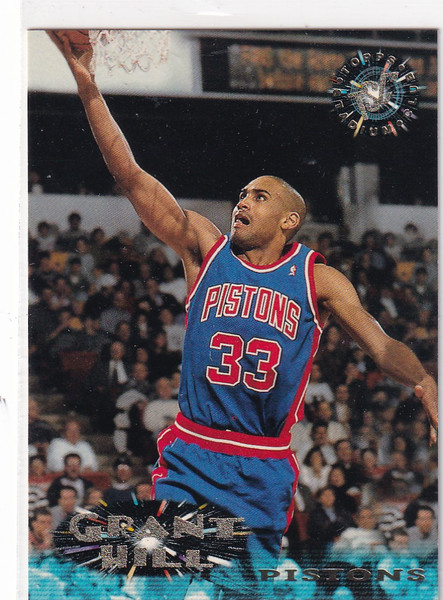 1995 TOPPS STADIUM #30 GRANT HILL- DETROIT PISTONS