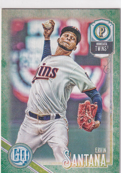 2018 TOPPS GYPSY QUEEN #86 ERVIN SANTANA- MINNESOTA TWINS