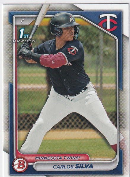 2024 BOWMAN #BP-120 CARLOS SILVA- MINNESOTA TWINS