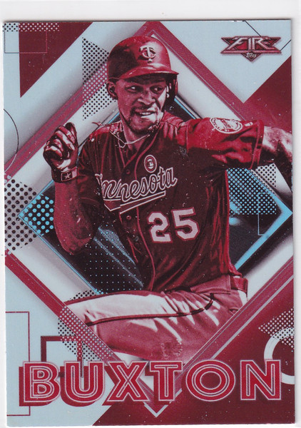 2020 TOPPS #90 BYRON BUXTON RED- MINNESOTA TWINS