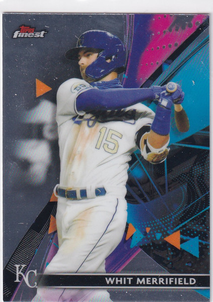 2021 TOPPS FINEST #3 WHIT MERRIFIELD- KANSAS CITY ROYALS