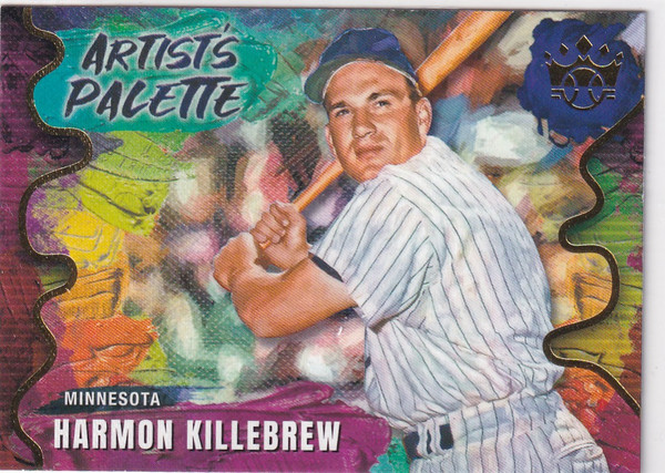 2022 DIAMOND KINGS #AP-12 HARMON KILLEBREW ARTISTS PALETTE- MINNESOTA TWINS
