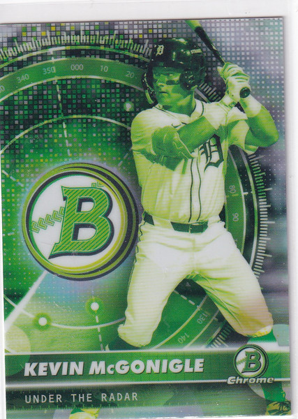 2026 BOWMAN CHROME #UR-1 KEVIN MCGONIGLE RADAR REFRACTOR- DETROIT TIGERS