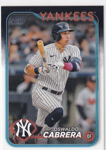 2024 TOPPS SERIES TWO #479 OSWALDO CABRERA- NEW YORK YANKEES
