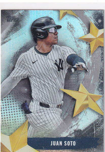2025 TOPPS #SMLB-22 JUAN SOTO STARS OF MLB- NEW YORK YANKEES