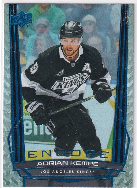 2025-26 UPPER DECK SERIES 1 #E-89 ADRIAN KEMPE ENCORE BLUE- LOS ANGELES KINGS