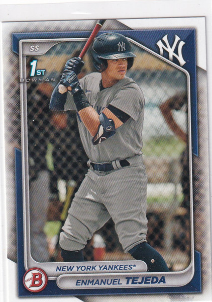 2024 BOWMAN #BP-103 ENMANUEL TEJEDA- NEW YORK YANKEES