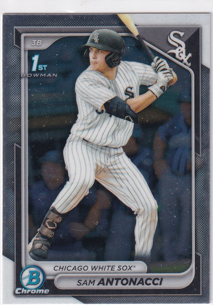 2024 BOWMAN CHROME #BDC-158 SAM ANTONACCI- CHICAGO WHITE SOX