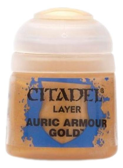 Games Workshop Citadel Paint Layer Paint: AURIC ARMOUR GOLD