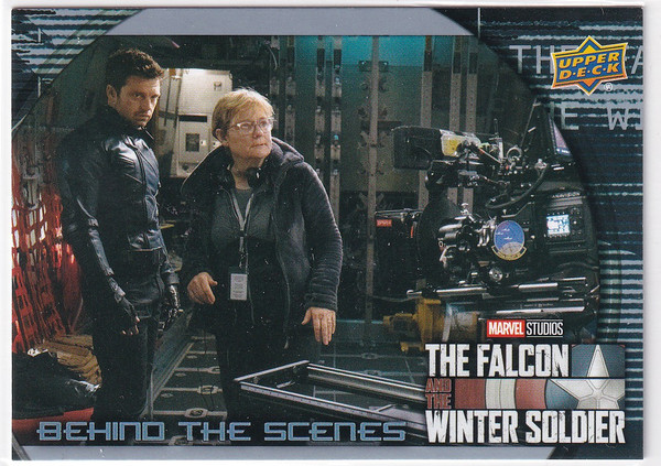2022 UPPER DECK #BS-4 FALCON & WINTER SOLDIER BEHIND THE SCENES- MARVEL