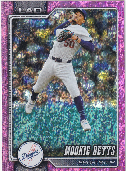 2026 TOPPS SERIES ONE #41 MOOKIE BETTS PINK FOIL- LOS ANGELES DODGERS