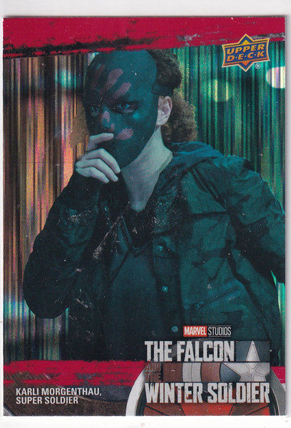 2022 UPPER DECK #82 THE FALCON & WINTER SOLDIER KARLI MORGENTHAU FOIL- MARVEL