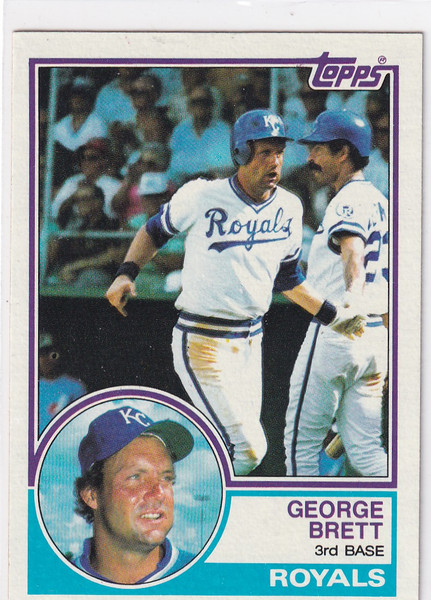 1983 TOPPS #600 GEORGE BRETT- KANSAS CITY ROYALS