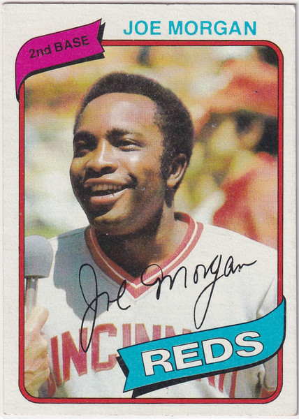1980 TOPPS #650 JOE MORGAN- CINCINNATI REDS