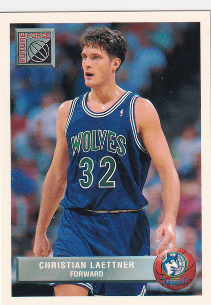 1993 UPPER DECK #P45 CHRISTIAN LAETTNER FUTURE FORCE- MINNESOTA TIMBERWOLVES