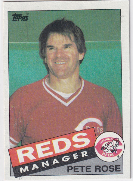 1985 TOPPS #547 PETE ROSE- CINCINNATI REDS