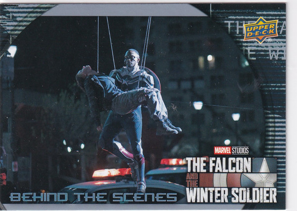 2022 UPPER DECK #BS-12 FALCON & WINTER SOLDIER BEHIND THE SCENES- MARVEL
