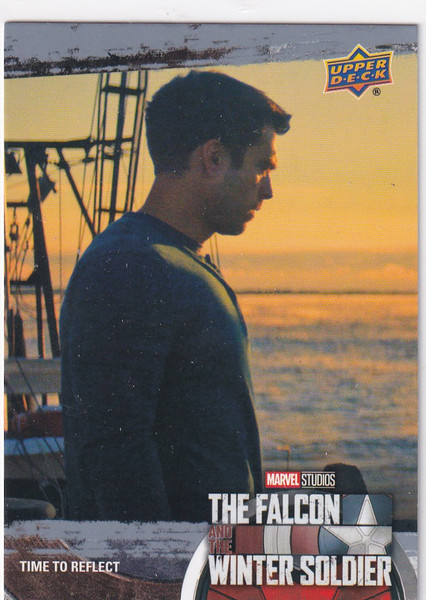2022 UPPER DECK #69 FALCON & WINTER SOLDIER BARNES TIME OT REFLECT- MARVEL