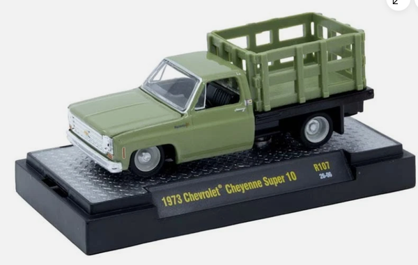 M2 Machines AutoThentics Rel 107 1:64 1973 Chevrolet Cheyenne Super 10