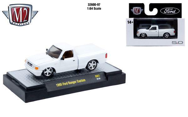 M2 Machines 1:64 Detroit Muscle R97 1995 Ford Ranger Custom