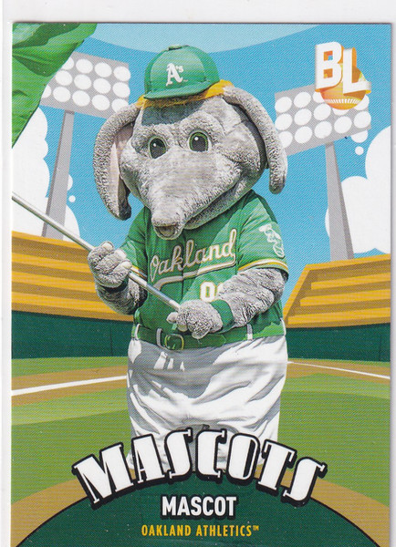 2024 TOPPS #M-18 MASCOT OAKLAND ATHLETICS- OAKLAND ATHLETICS