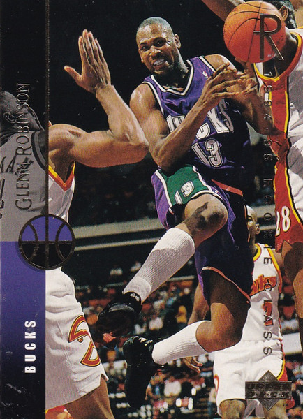 1995 UPPER DECK #281 GLENN ROBINSON ROOKIE CLASS- MILWAUKEE BUCKS