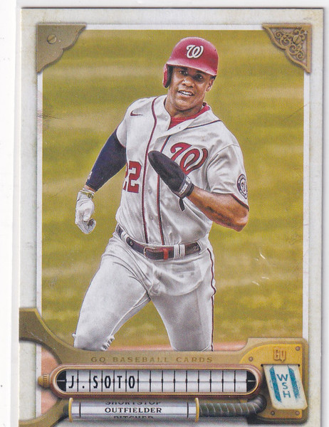 2022 TOPPS GYPSY QUEEN #207 JUAN SOTO- WASHINGTON NATIONALS
