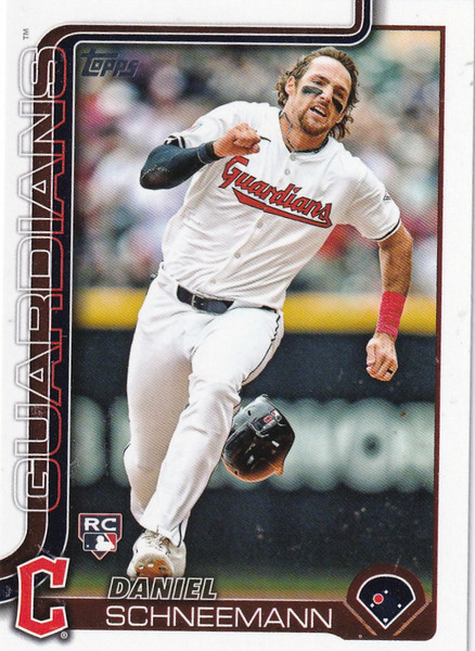 2025 TOPPS SERIES TWO #574 DANIEL SCHNEEMANN- CLEVELAND GUARDIANS