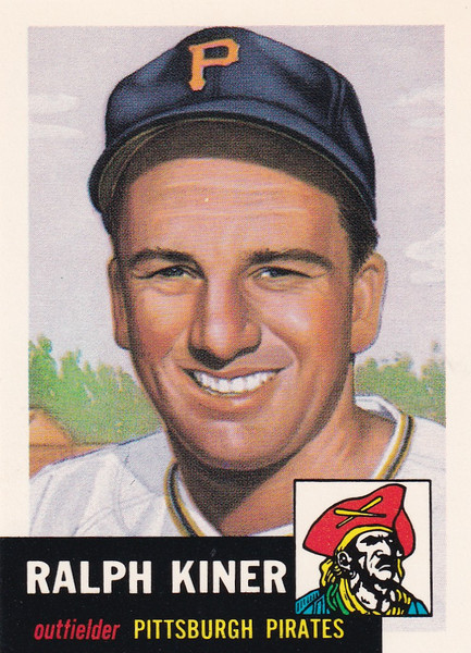 1991 TOPPS ARCHIVES #191 RALPH KINER- PITTSBURGH PIRATES