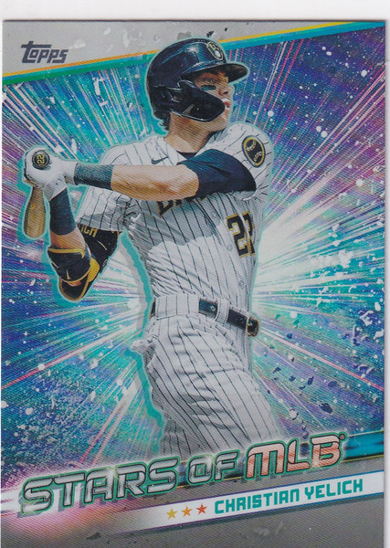 2024 TOPPS #SMLB-47 CHRISTIAN YELICH STARS OF MLB- MILWAUKEE BREWERS