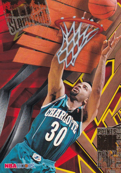 1996 SKYBOX #SL5 DELL CURRY POINTS- CHARLOTTE HORNETS