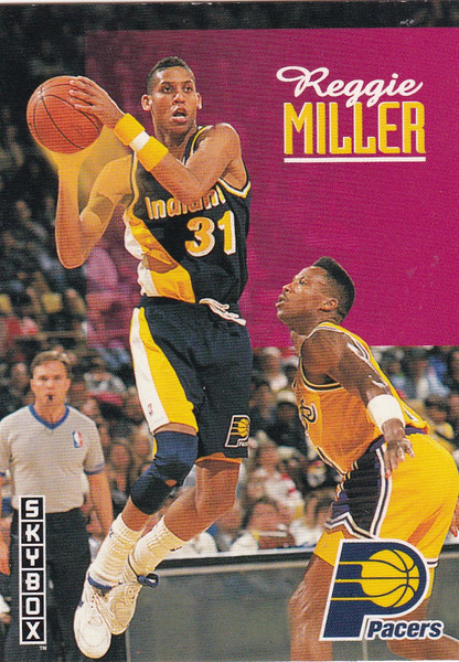 1992 SKYBOX #97 REGGIE MILLER- INDIANA PACERS