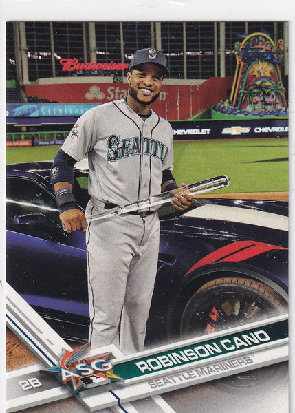2017 TOPPS UPDATE #US152 ROBINSON CANO ALL STAR GAME- SEATTLE MARINERS