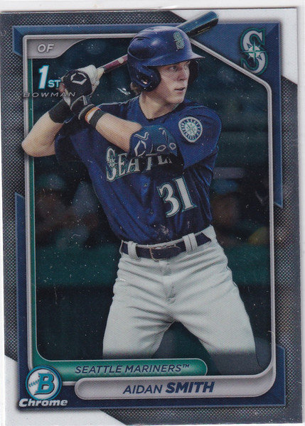 2024 BOWMAN CHROME #BCP-45 AIDAN SMITH- SEATTLE MARINERS