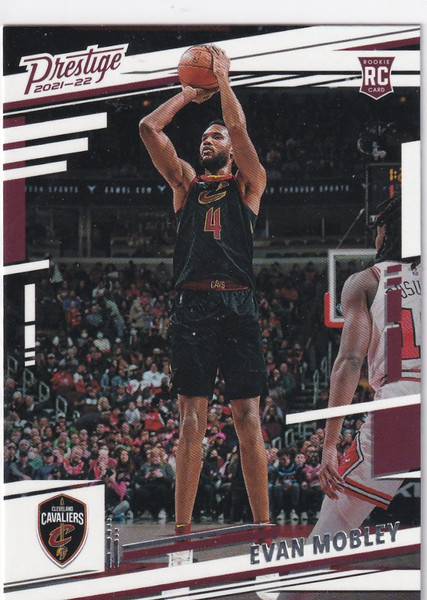 2021-22 CHRONICALS PRESTIGE #67 EVAN MOBLEY- CLEVELAND CAVALIERS