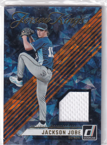 2024 DONRUSS #JK-JJ JACKSON JOBE JERSEY KINGS BLUE ICE- DETROIT TIGERS