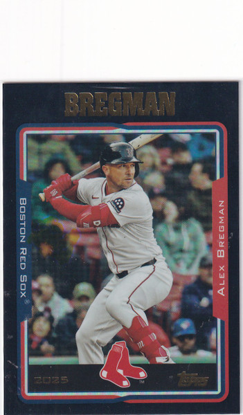 2025 TOPPS #214 ALEX BREGMAN- BOSTON RED SOX