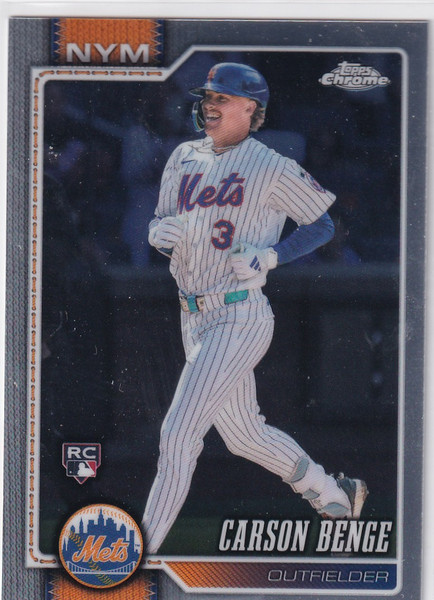 2026 TOPPS CHROME #87 CARSON BENGE- DETROIT TIGERS