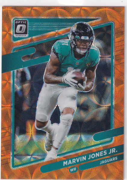 2021 DONRUSS OPTIC #116 MARVIN JONES JR ORANGE SCOPE /79- JACKSONVILLE JAGUARS