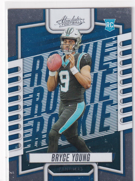 2023 ABSOLUTE #101 BRYCE YOUNG ROOKIE- CAROLINA PANTHERS