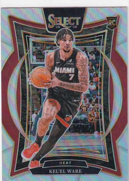 2024-25 SELECT #66 KELEL WARE SILVER- MIAMI HEAT