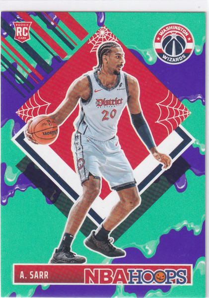 2024-25 HAUNTED HOOPS #292 ALEXANDRE SARR SLIME- WASHINGTON WIZARDS