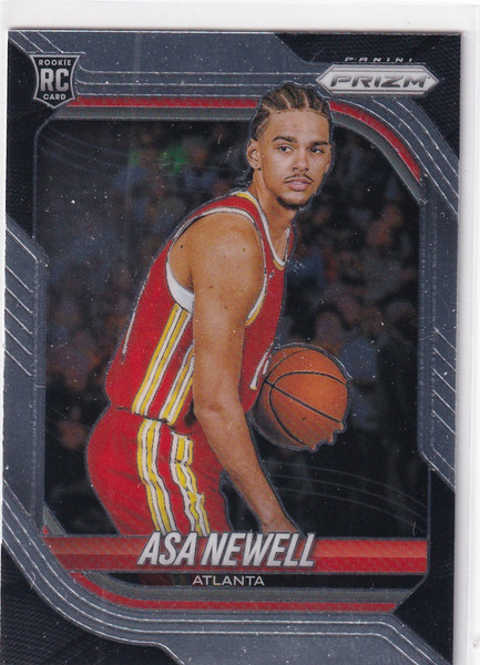 2025-26 PRIZM #18 ASA NEWELL- ATLANTA HAWKS