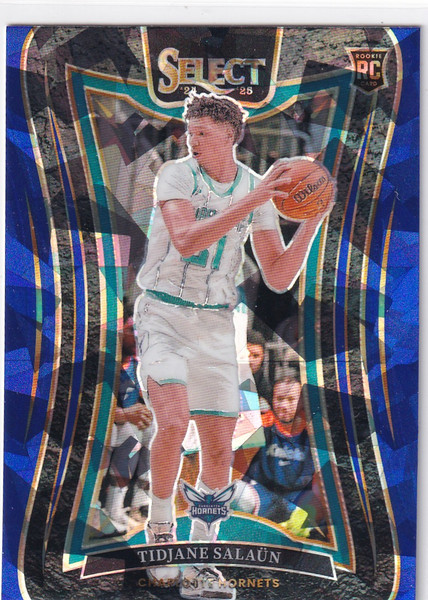 2024-25 SELECT #397 TIDLANE SALAUN MEZZANINE CRACKED ICE- CHARLOTTE HORNETS