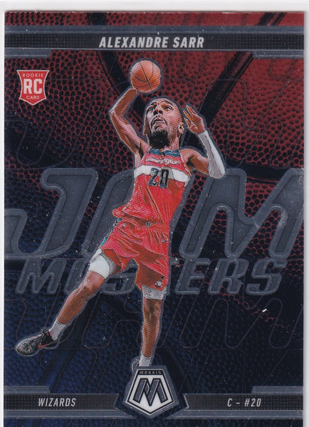 2024-25 MOSAIC #20 ALEXANDRE SARR JAM MASTERS- WASHINGTON WIZARDS