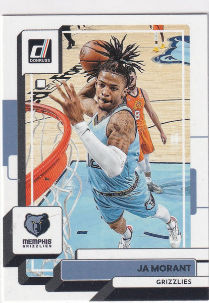 2022-23 DONRUSS #156 JA MORANT- MEMPHIS GRIZZLIES
