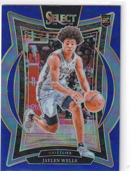 2024-25 SELECT #79 JAYLEN WELLS PRIZM- MEMPHIS GRIZZLIES